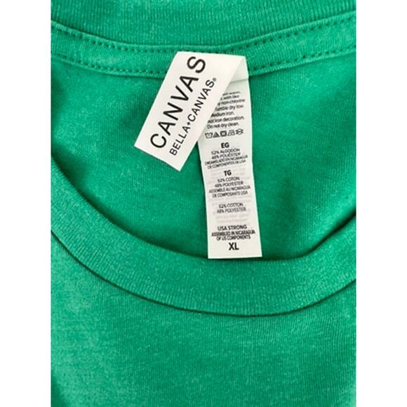 Green Shamrock XL T-Shirt Black Gold Leopard Print St. Patricks Day Tee Crewneck - Picture 3 of 4